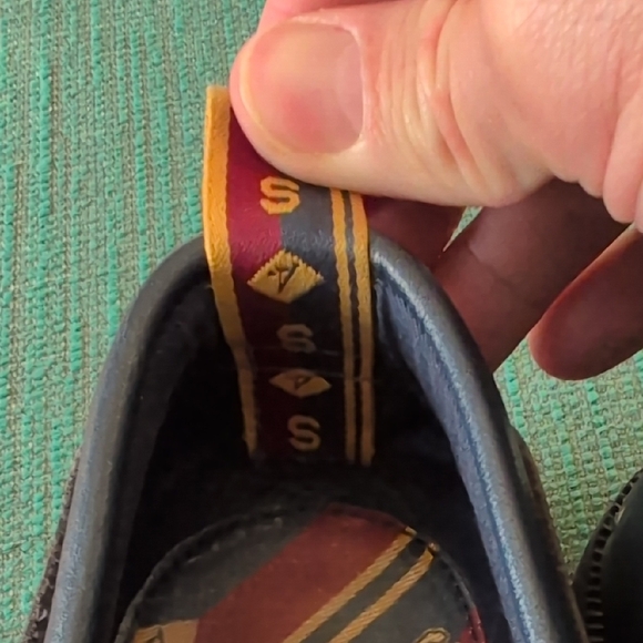 Sperry Blue Boat Shoes Classic Nautical Style - Picture 5 of 7